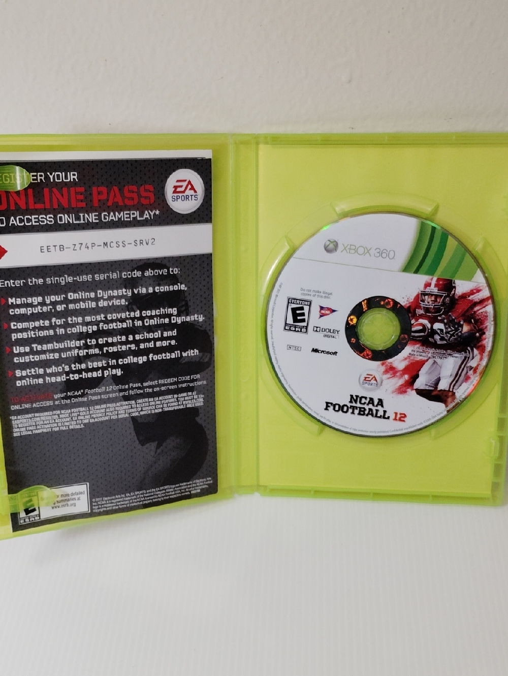 6 For $35 NCAA Football 12 for Xbox 360 - Red - Picture 3 of 4